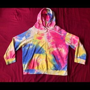 Shein tie and dye hoodie